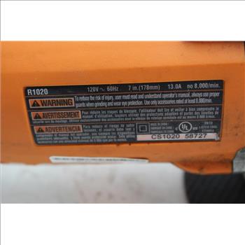 Rigid R1020 Angle Grinder