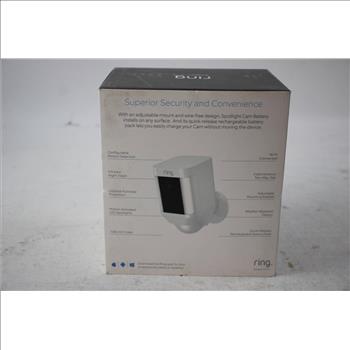 Ring Spotlight Outdoor Security Camera