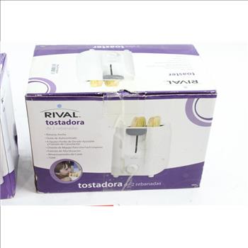 Rival Toaster And More, 3 Pieces