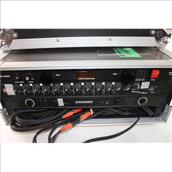 Road Runner Case With Mixers & Sound Equipment, 3 Pieces