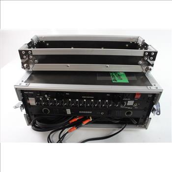 Road Runner Case With Mixers & Sound Equipment, 3 Pieces