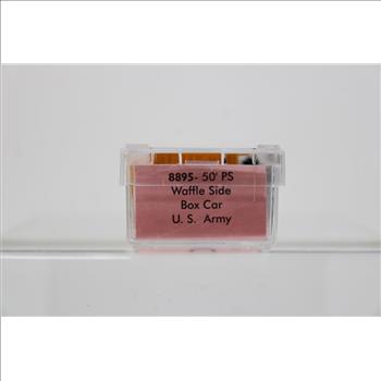 Roadhouse Products 50' PS Waffle Side Box Car U.S. Army