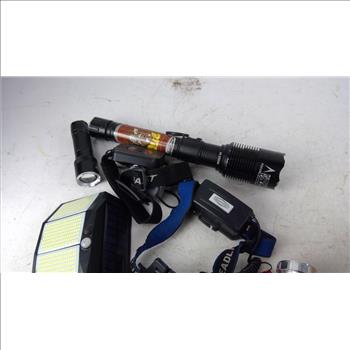 Roadpro LED Head Light, Hyper Tough LED Flashlight, And More, 12+ Pieces