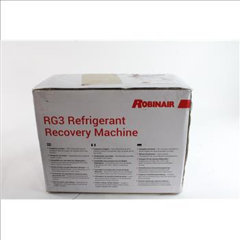 Robinair RG3 Refigerant Recovery Machine
