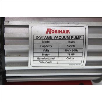Robinair  Vacumaster 2-Stage Vacuum Pump