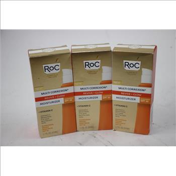 Roc Multi Correxion Even Tone + Lift Daily Moisturizers, Roc Revive + Glow Moisturizer, And More, 4+ Pieces