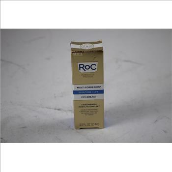 RoC Retinol Correxion Line Smoothing Eye Cream And Multi Correxion Even Tone + Lift Eye Cream, 3 Pieces, .5 FL. OZ./15mL