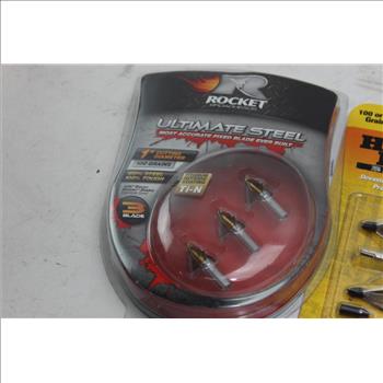 Rocket, Hollow Point, Arrow Tips 2 Pieces