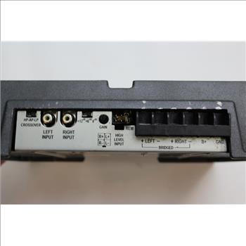 Rockford Fosgate Punch 201S 2-Channel 2-Way Car Amplifier - 600W