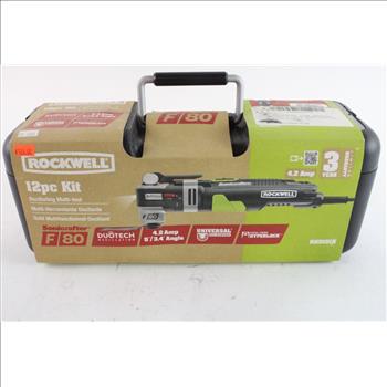 Rockwell 12 Piece Oscillating Tool Kit