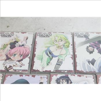 R.O.D. The TV Anime Series DVDs; 7 Pieces