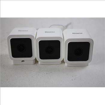Roku Indoor Camera SE Lot, 3 Pieces