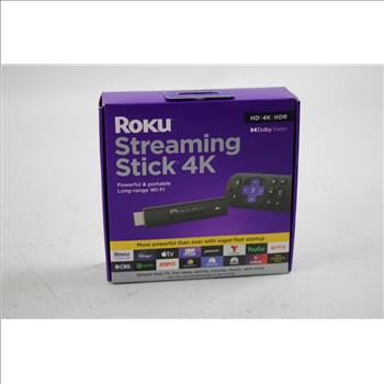 Roku Streaming Stick 4K Portable Long-Range Wi-Fi