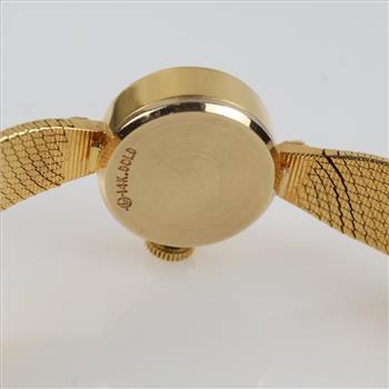 Rolex 14kt Gold Diamond Dress Watch-Evaluated By Our Certified Gemologist-AGS/GIA