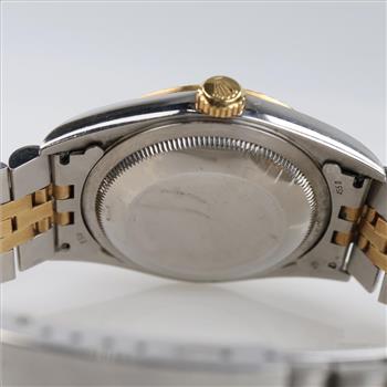 Rolex 18kt Gold Accent DateJust Watch- Evaluated By Our Certified Gemologist-AGS/GIA