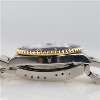 Rolex 18kt Gold Accent Submariner Watch- Evaluated By Our Certified Gemologist-AGS/GIA