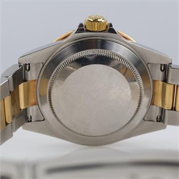 Rolex 18kt Gold Accent Submariner Watch- Evaluated By Our Certified Gemologist-AGS/GIA