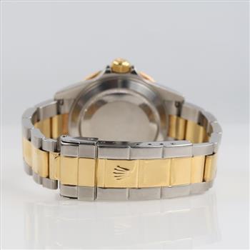 Rolex 18kt Gold Accent Submariner Watch- Evaluated By Our Certified Gemologist-AGS/GIA