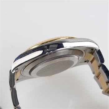 Rolex 18kt Gold Datejust Watch-Evaluated By Our Certified Gemologist-AGS/GIA