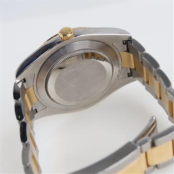 Rolex 18kt Gold Datejust Watch-Evaluated By Our Certified Gemologist-AGS/GIA