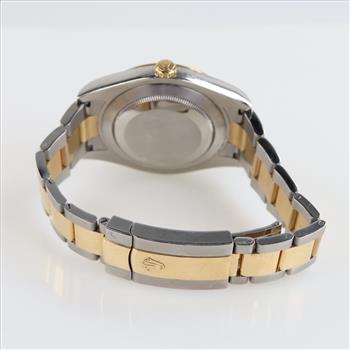 Rolex 18kt Gold Datejust Watch-Evaluated By Our Certified Gemologist-AGS/GIA