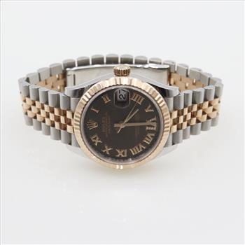 Rolex 18kt Gold DateJust Watch-Evaluated By Our Certified Gemologist-AGS/GIA