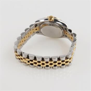 Rolex 18kt Gold Oyster Perpetual DateJust Watch- Evaluated By Our Certified Gemologist - AGS / GIA