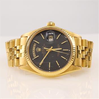 Rolex 18kt Gold President 1803  Watch - Evaluated By Our Certified Gemologist - AGS / GIA
