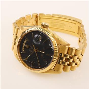 Rolex 18kt Gold President 1803  Watch - Evaluated By Our Certified Gemologist - AGS / GIA