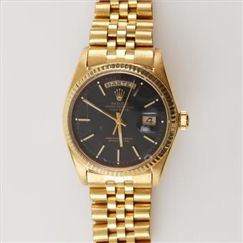 Rolex 18kt Gold President 1803  Watch - Evaluated By Our Certified Gemologist - AGS / GIA