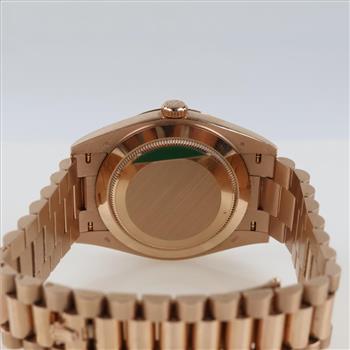 Rolex 18kt Gold Presidential Day/Date Watch-Evaluated By Our Certified Gemologist - AGS / GIA