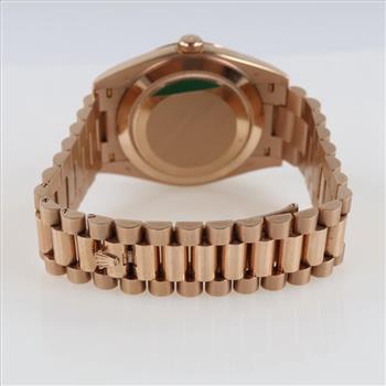 Rolex 18kt Gold Presidential Day/Date Watch-Evaluated By Our Certified Gemologist - AGS / GIA