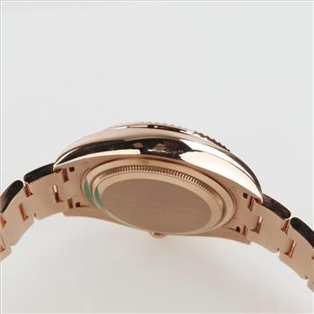 Rolex 18kt Rose Gold Oyster Perpetual Sky Dweller Watch- Evaluated By Certified Gemologist- AGS/GIA