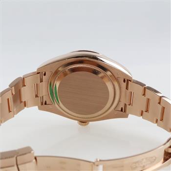 Rolex 18kt Rose Gold Oyster Perpetual Sky Dweller Watch- Evaluated By Certified Gemologist- AGS/GIA