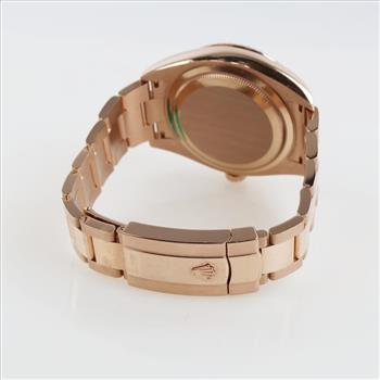 Rolex 18kt Rose Gold Oyster Perpetual Sky Dweller Watch- Evaluated By Certified Gemologist- AGS/GIA