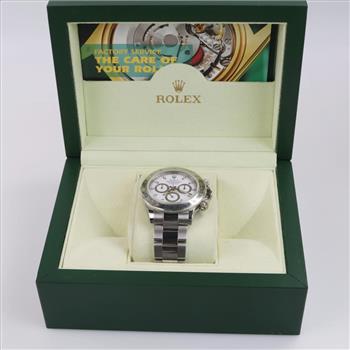 Rolex Cosmograph Daytona Watch- Evaluated by our Certified Gemologist-AGS/GIA