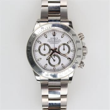 Rolex Cosmograph Daytona Watch- Evaluated by our Certified Gemologist-AGS/GIA