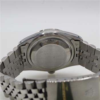 Rolex Datejust 14kt White Gold Accent Watch- Evaluated by our Certified Gemologist-AGS/GIA