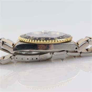 Rolex DateJust 18kt Gold GMT II Watch-Evaluated By Our Certified Gemologist-AGS/GIA