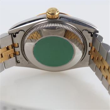 Rolex DateJust 18kt Gold Watch - Evaluated By Our Certified Gemologist- AGS/GIA