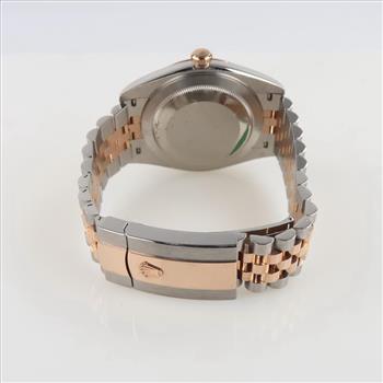 Rolex Datejust 18kt Gold Watch - Evaluated By Our Certified Gemologist -AGS/GIA