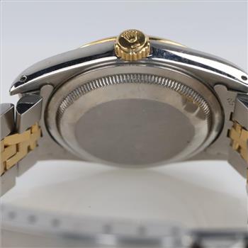 Rolex DateJust 18kt Gold Watch-Evaluated By Our Certified Gemologist-AGS/GIA