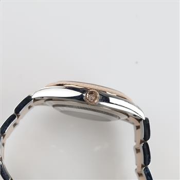 Rolex DateJust 18kt Rose Gold Watch-Evaluated By Our Certified Gemologist-AGS/GIA