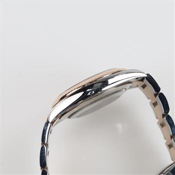 Rolex DateJust 18kt Rose Gold Watch-Evaluated By Our Certified Gemologist-AGS/GIA