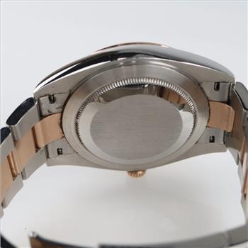 Rolex DateJust 18kt Rose Gold Watch-Evaluated By Our Certified Gemologist-AGS/GIA