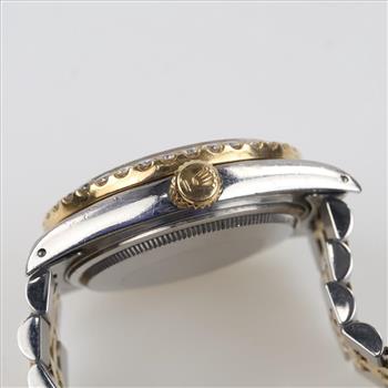 Rolex DateJust 2.28cts TW Diamond 14kt Gold Watch - Evaluated By Our Certified Gemologist - AGS/GIA