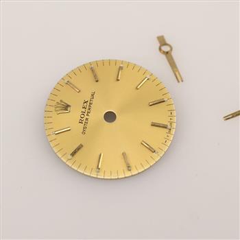 Rolex DateJust Champagne Stick Indexes Dial