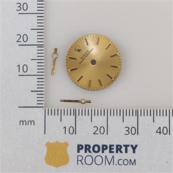 Rolex DateJust Champagne Stick Indexes Dial