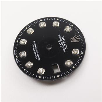 Rolex DateJust Diamond Black Dial