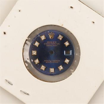 Rolex DateJust Diamond Blue Dial